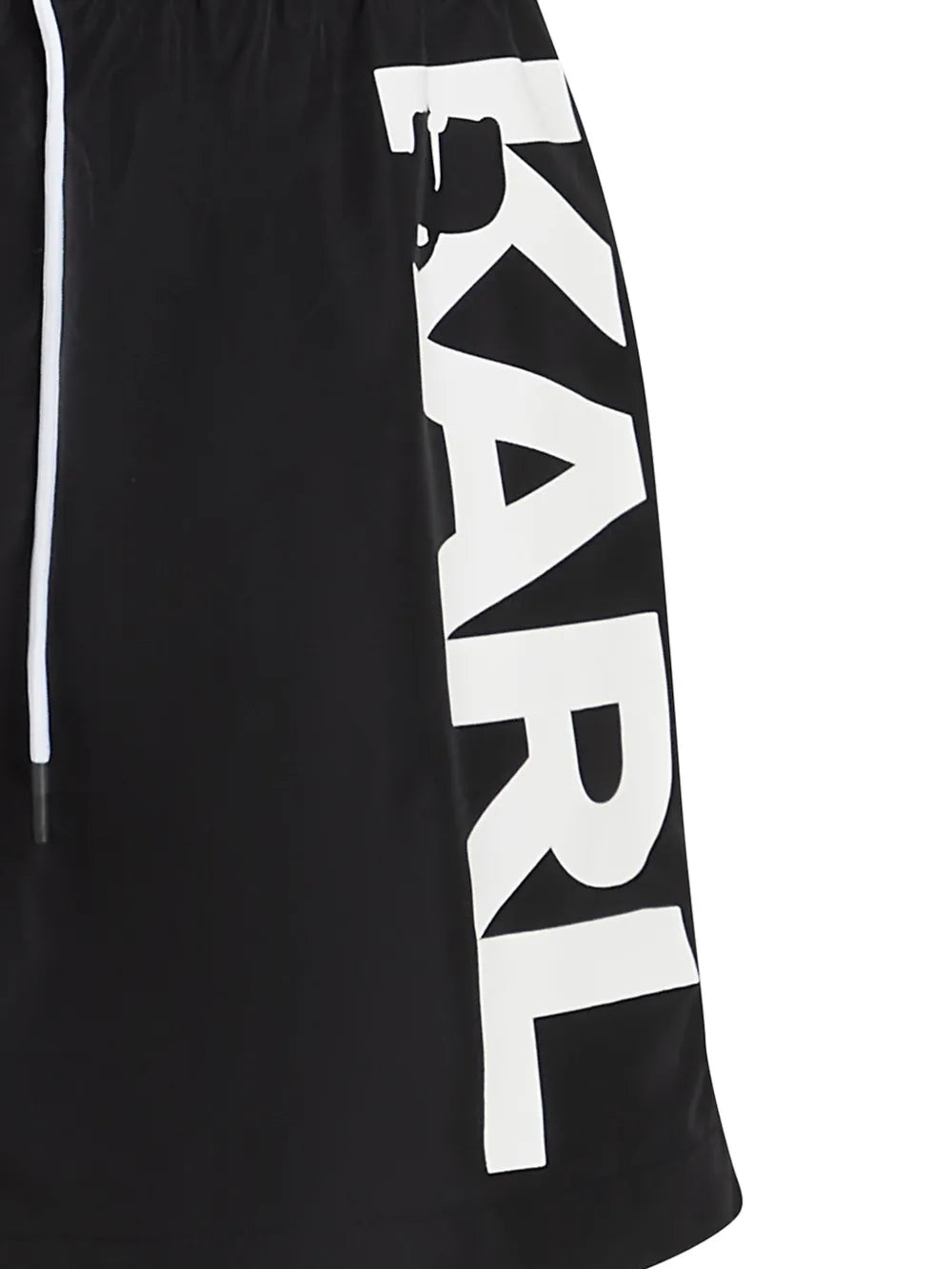 Karl Lagerfeld logo swim shorts