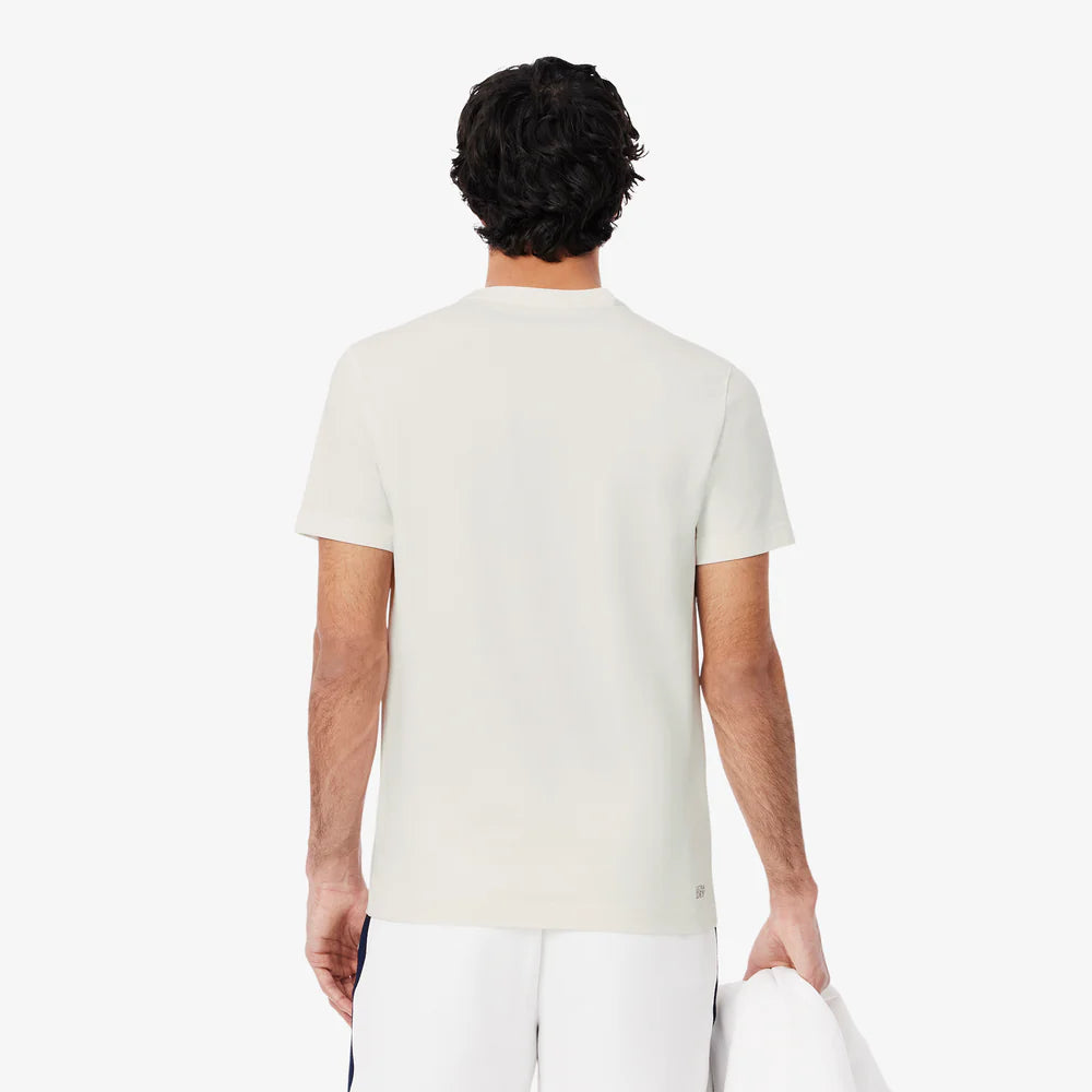 René lacoste print tennis heritage t-shirt