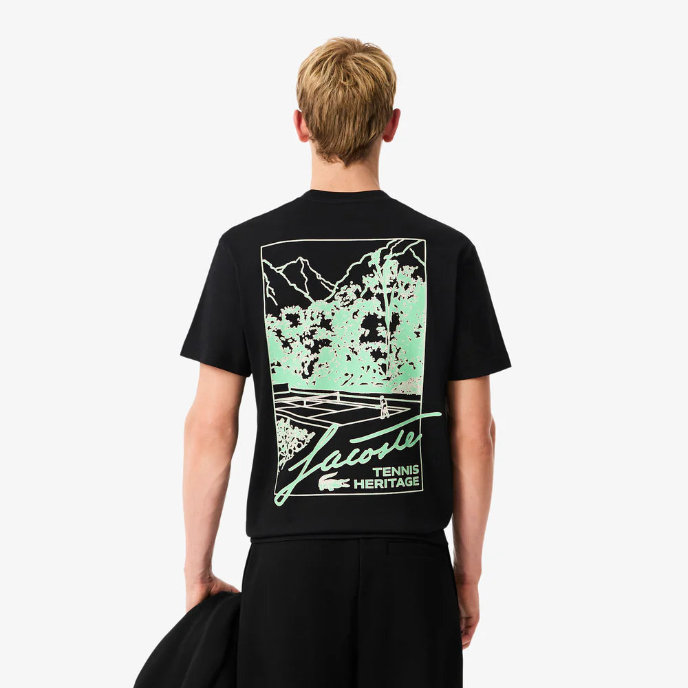 Lacoste Printed Jersey T-Shirt
