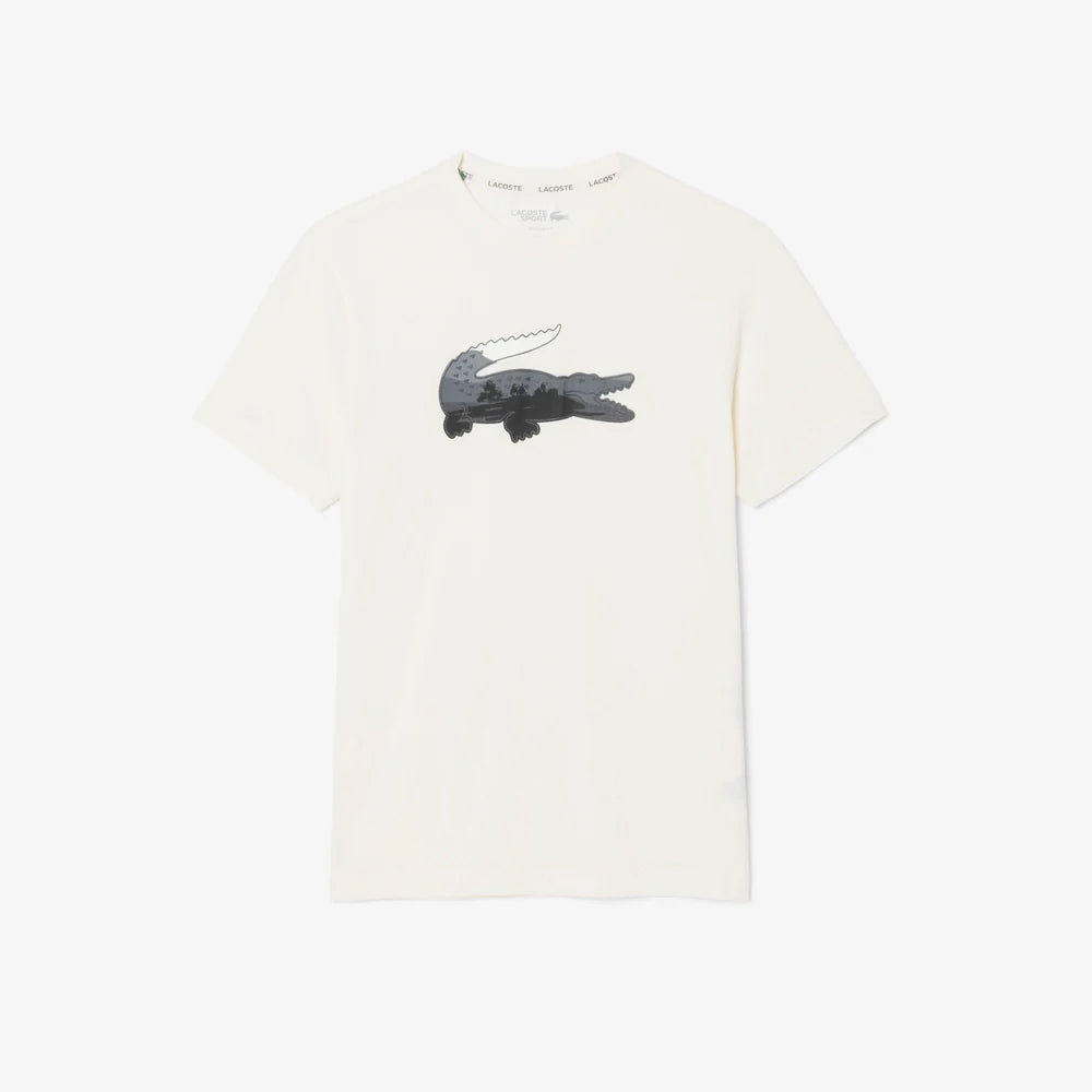 Lacoste Sport Ultra Dry Landscape Crocodile T-Shirt