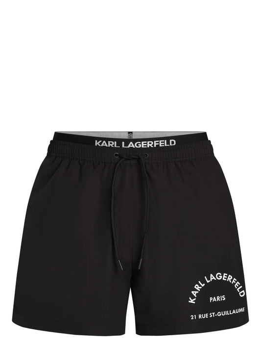 Karl Lagerfeld Rue St-Guillaume swim shorts