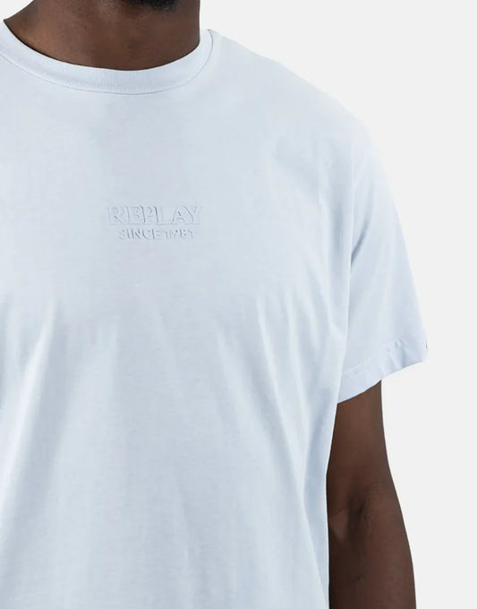 Replay Regular Sky Grey T-Shirt